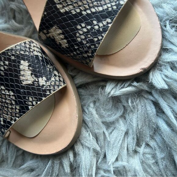 Gianni Bini Marilane snake print block heel sandal women’s shoe size 7.5 - Picture 12 of 12